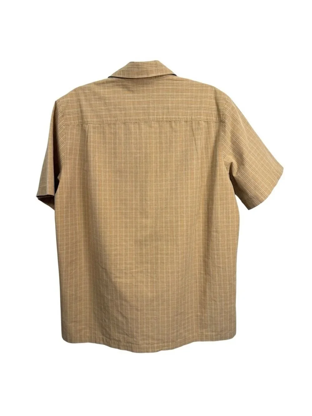 5.11 Tactical Button-Up Shirt Size M Tan Plaid
